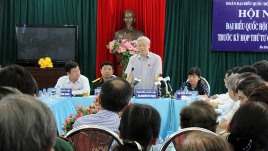 Party leader praises voters’ constructive opinions