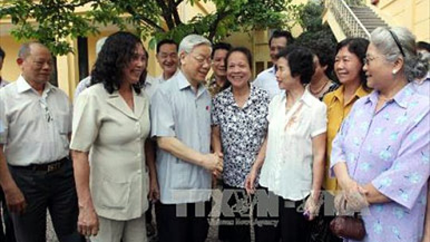 Party leader Trong talks waste prevention