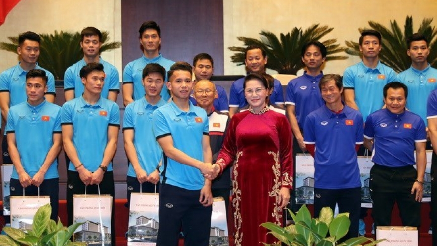 NA Chairwoman praises U23 Vietnam