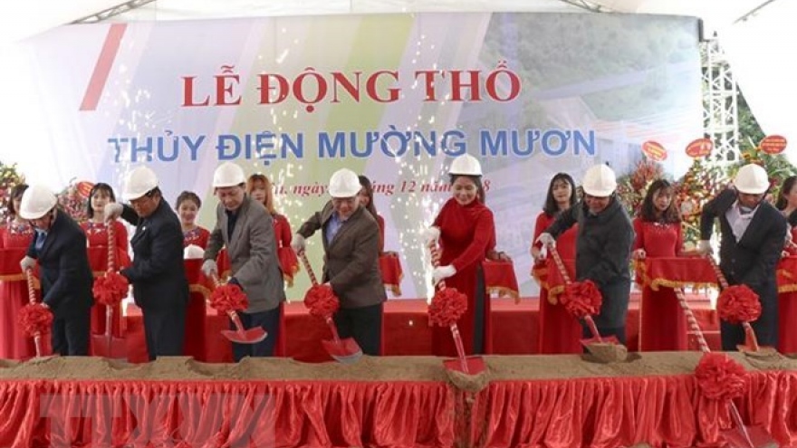 Ground broken for Muong Muon hydropower plant in Dien Bien