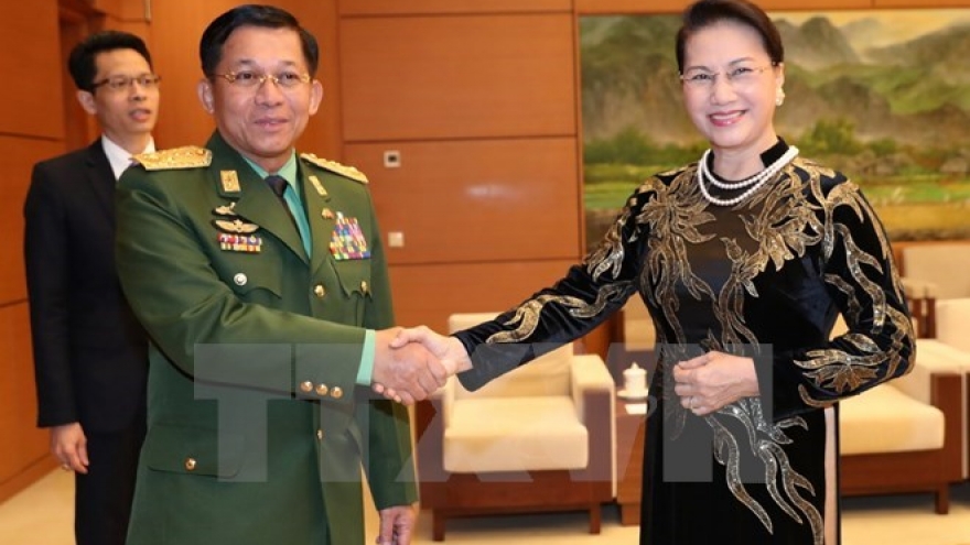 NA Chairwoman pledges further ties with Myanmar 