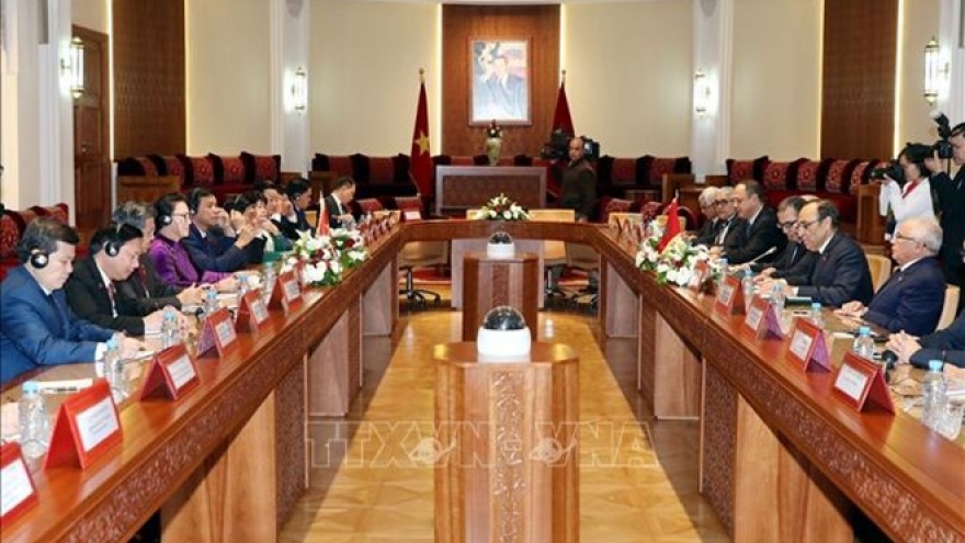NA Chairwoman, Moroccan House Speaker hold talks