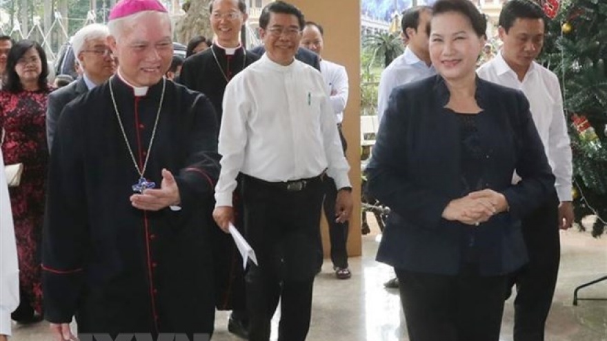 
        NA Chairwoman congratulates Catholics in Dong Nai ahead of Christmas
                              