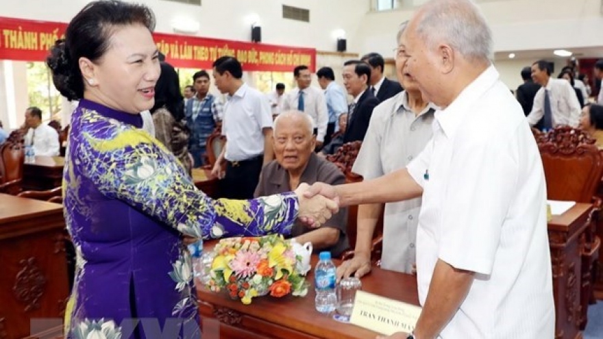 NA Chairwoman joins Can Tho’s liberation celebration