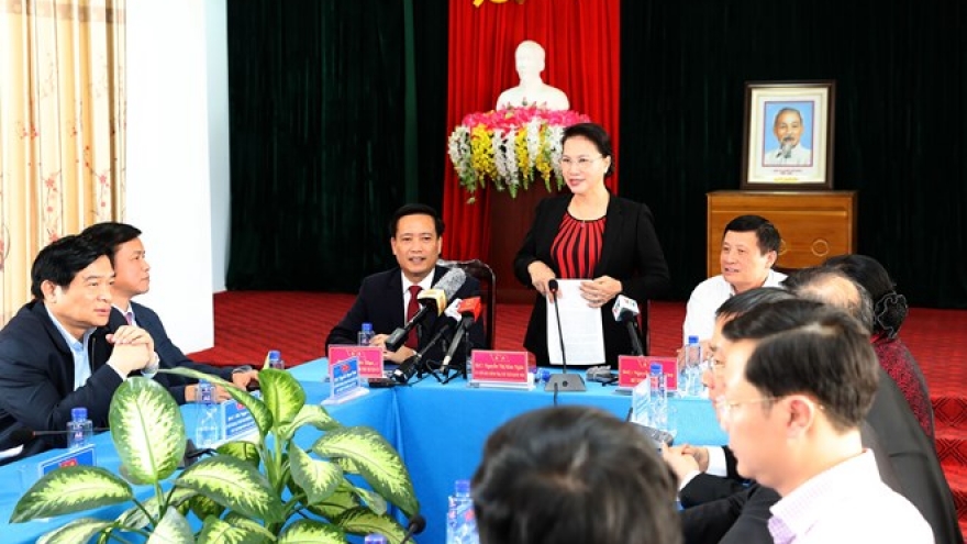 Parliament leader notes development potential of Lai Chau’s border district