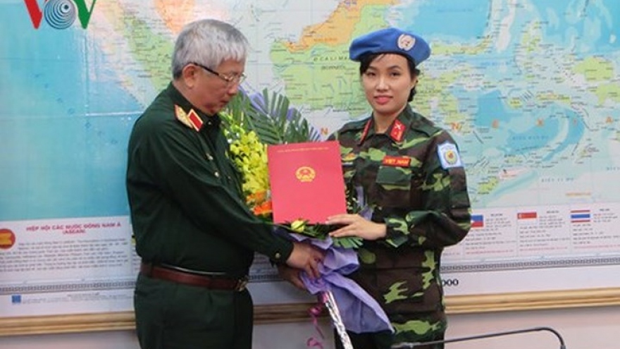 2017: Vietnam sends first female officer to UN peacekeeping mission