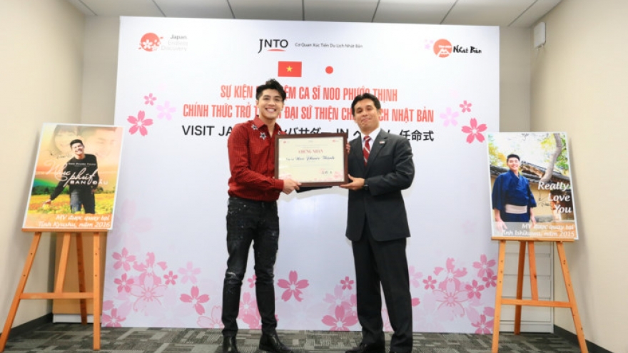 Local singer appointed Japanese tourism envoy