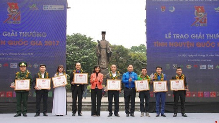 National awards honour contribution of volunteers