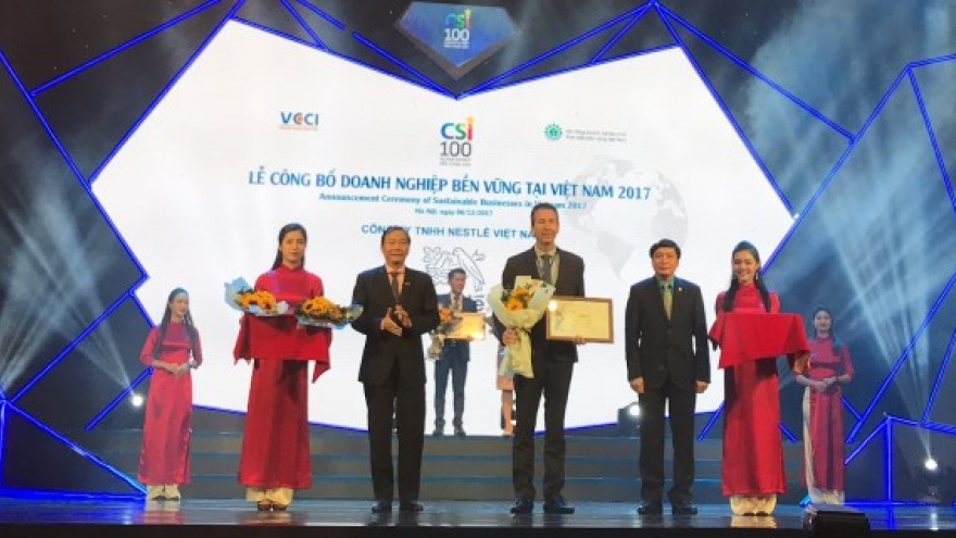 Nestlé Vietnam receives a Sustainable Business title