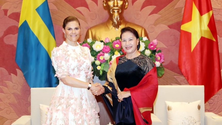 NA Chairwoman hosts Crown Princess of Sweden