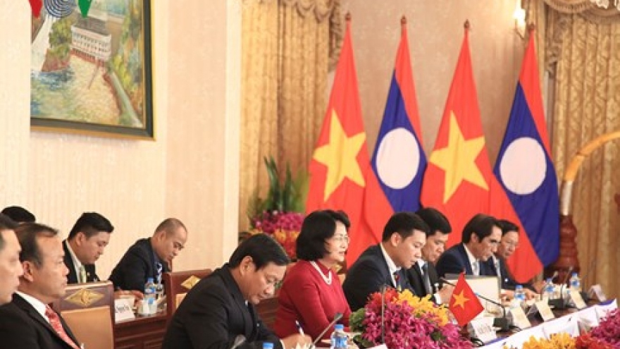 Vice President meets Laos-Vietnam friendship association chairman