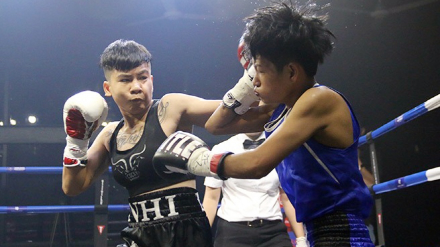 Vietnamese boxers shine in WBO Oriental Youth Title fights