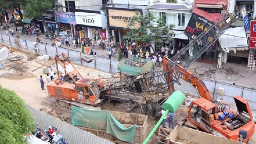 All work stopped at Nhon - Hanoi Station metro project
