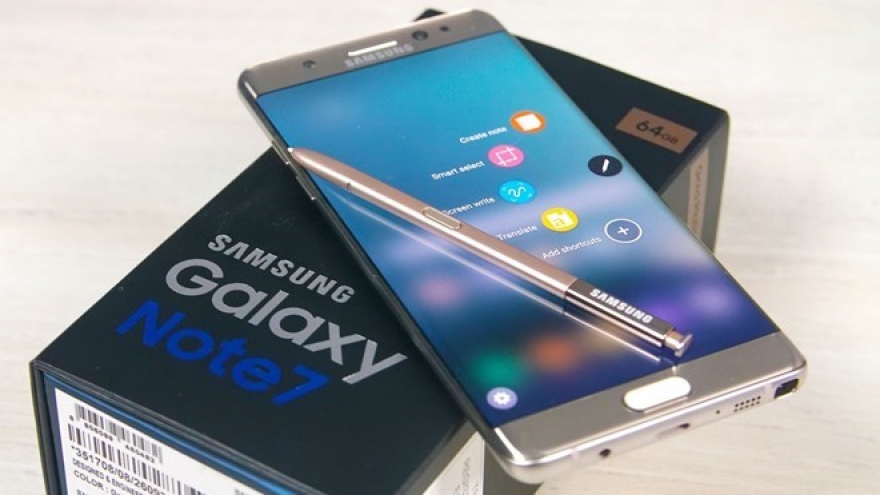 
        Customers recommended to stop using Samsung Galaxy Note 7
                              