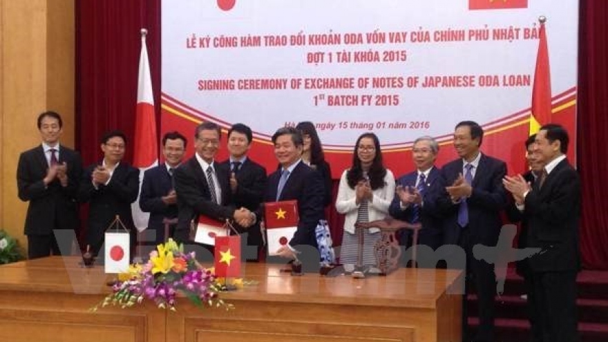 Japan provides Vietnam over JPY95 billion in ODA