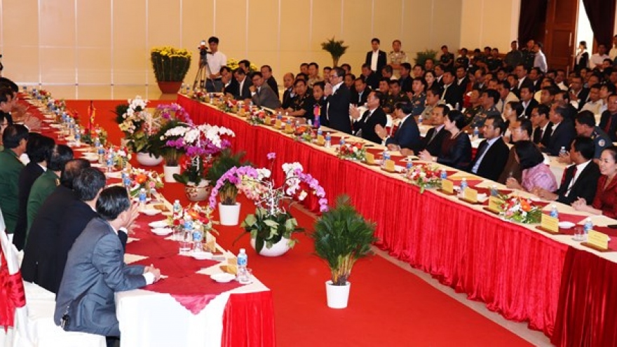 Officials of Cambodian provinces pay pre-Tet visit to Tay Ninh