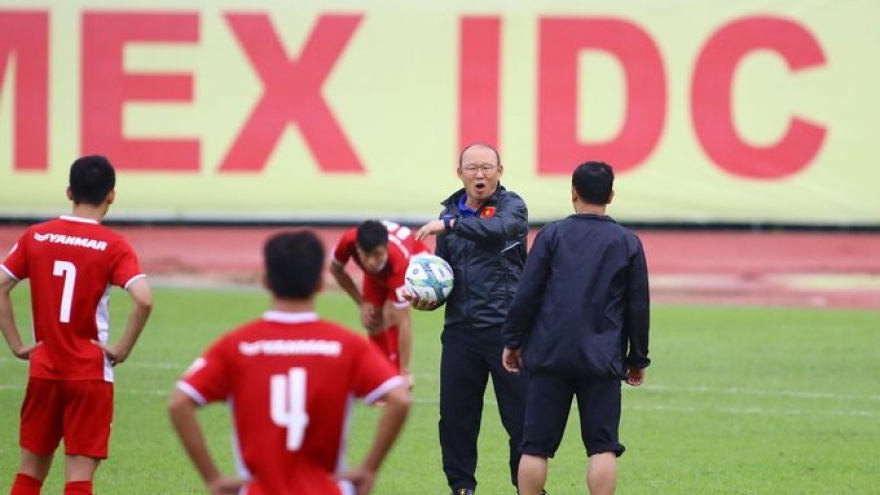
        Olympic Vietnam squad train ahead ASIAD 2018
                          
                      