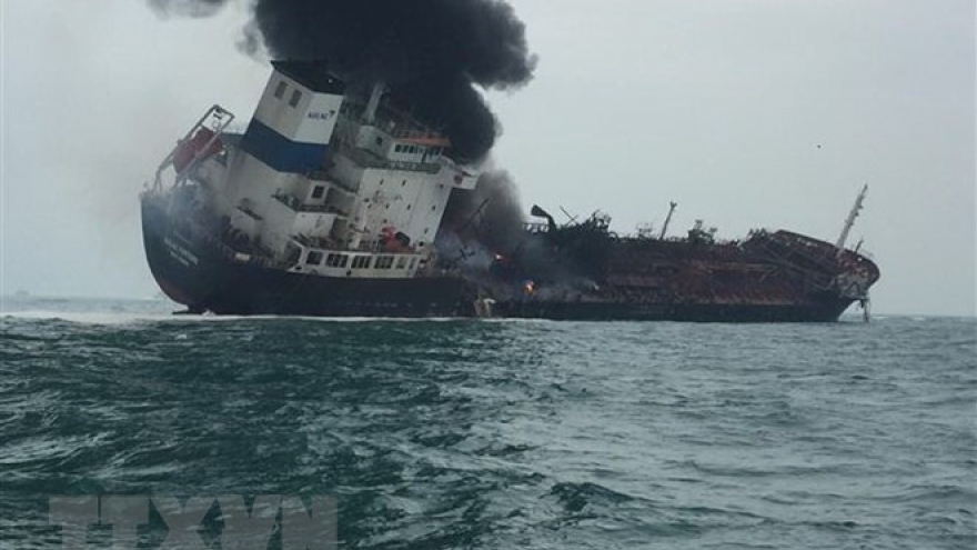 One dead, two missing in Vietnamese oil tanker fire off Hong Kong
