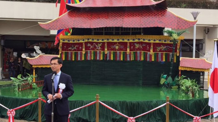 Water puppetry opens Vietnam tourism festival in Japan