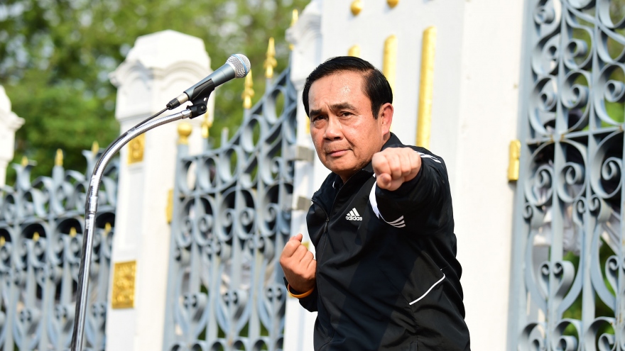 PM Prayut continues campaign to encourage Thais to exercise