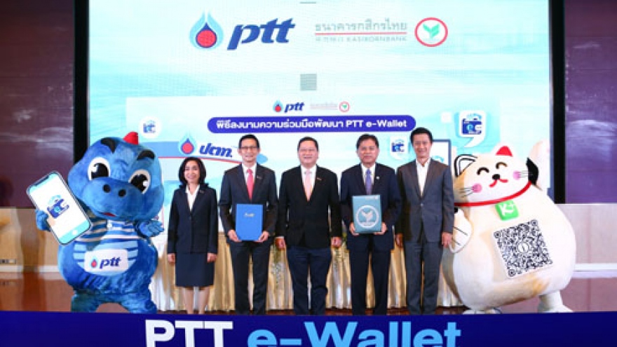 Development of payment system in PTT gas stations