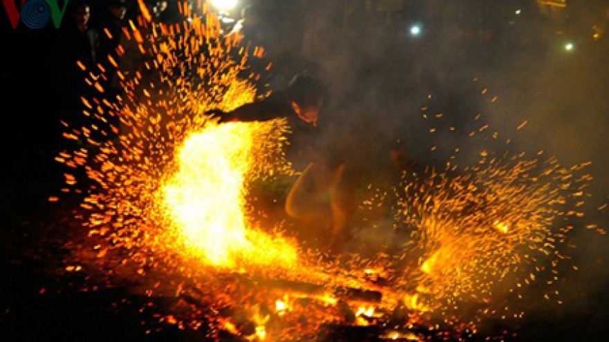 Fire jumping heats up tourism week