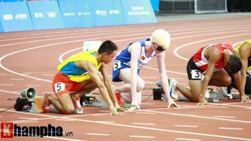 
        Vietnamese athletes with disabilities in Para Games
                              