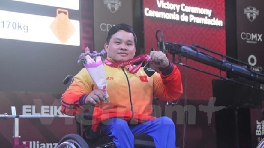 More silver for Vietnamese lifter at World Para Championship