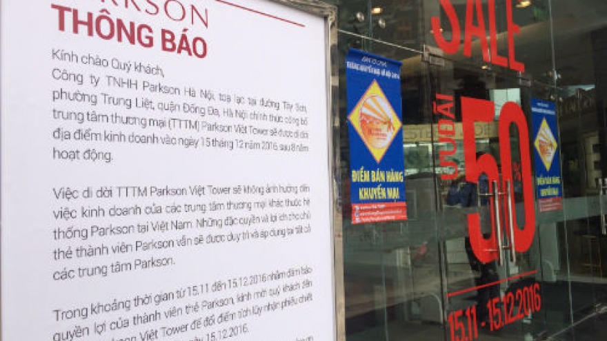 Malaysia's Parkson to shut down another shopping center in Vietnam