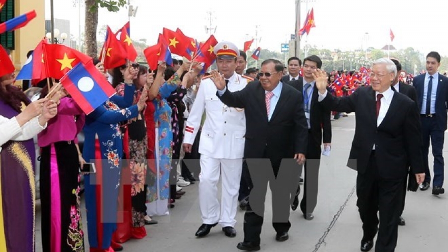 Lao Party chief sends thank-you letter to Vietnamese leaders