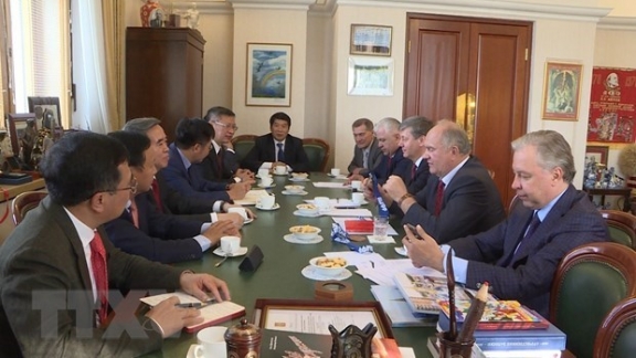 Party official’s Russia visit boosts bilateral ties