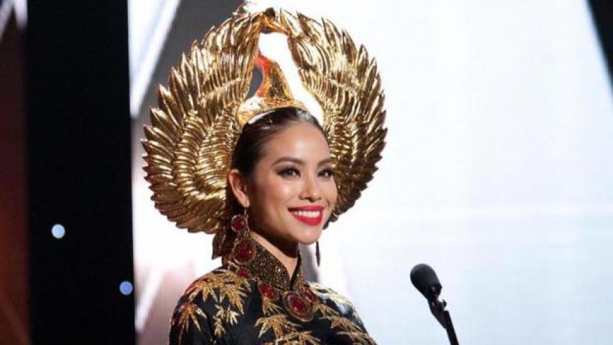 Pham Huong says proud, happy despite undesired Miss Universe result