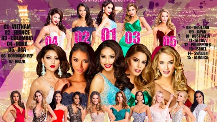 Pham Huong leads top 15 sixth official hot picks: Missosology