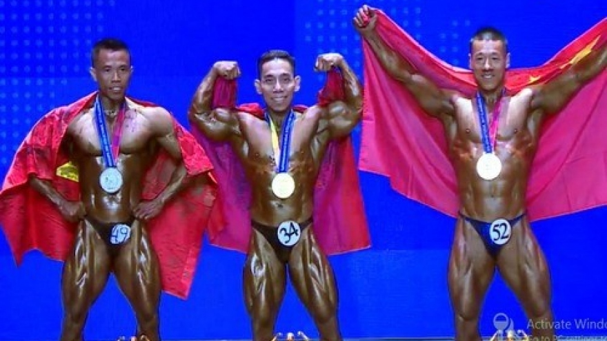 Vietnam has gold at world bodybuilding championships