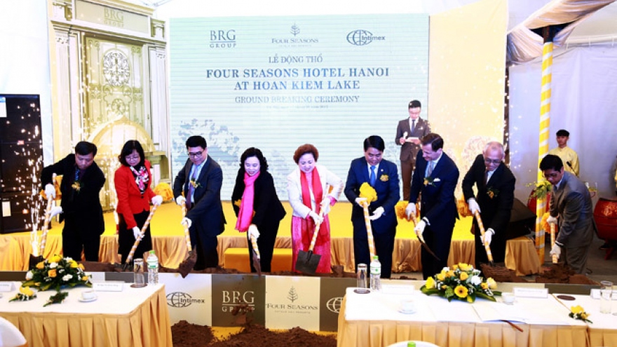 Six-star Four Seasons Hotel breaks ground in Hanoi
