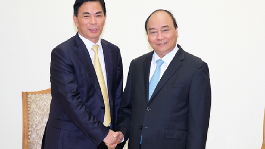 PM Phuc pledges best conditions for Chinese businesses