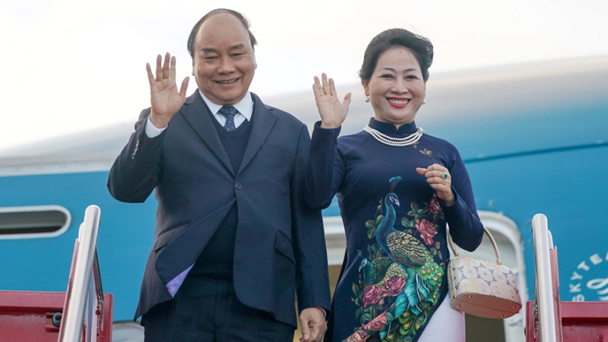 PM Phuc arrives in Oslo for official visit to Norway