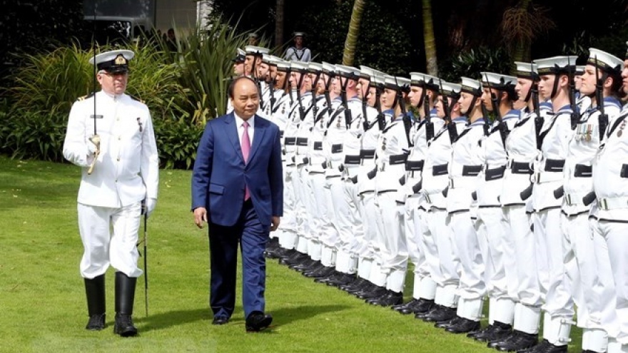 PM Nguyen Xuan Phuc welcomed in New Zealand
