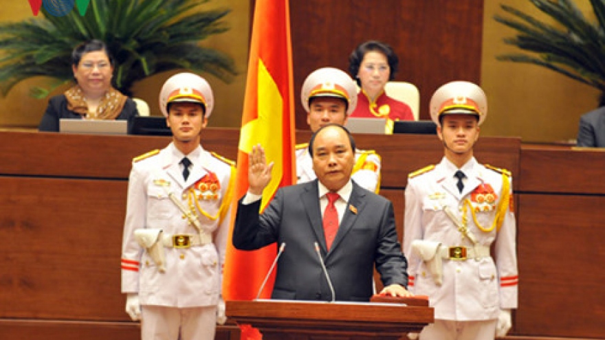 Nguyen Xuan Phuc voted in as new Prime Minister
