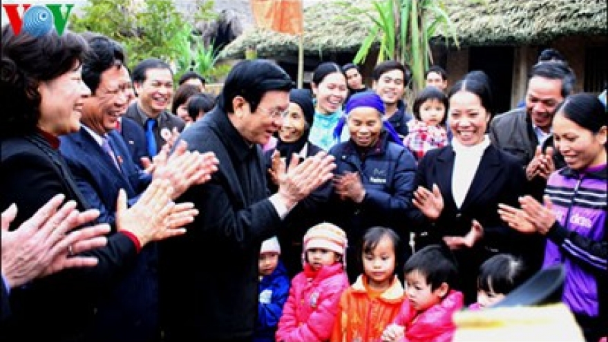 President pays New Year visit to former revolutionary base
