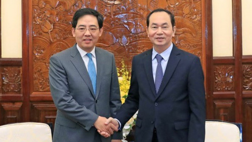 Chinese Ambassador says goodbye to State leader