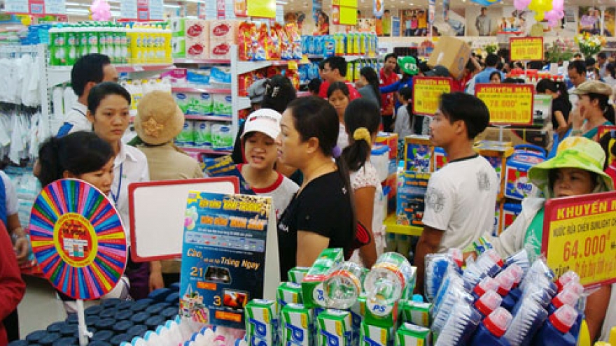 Purchasing power soars in supermarkets during New Year holiday