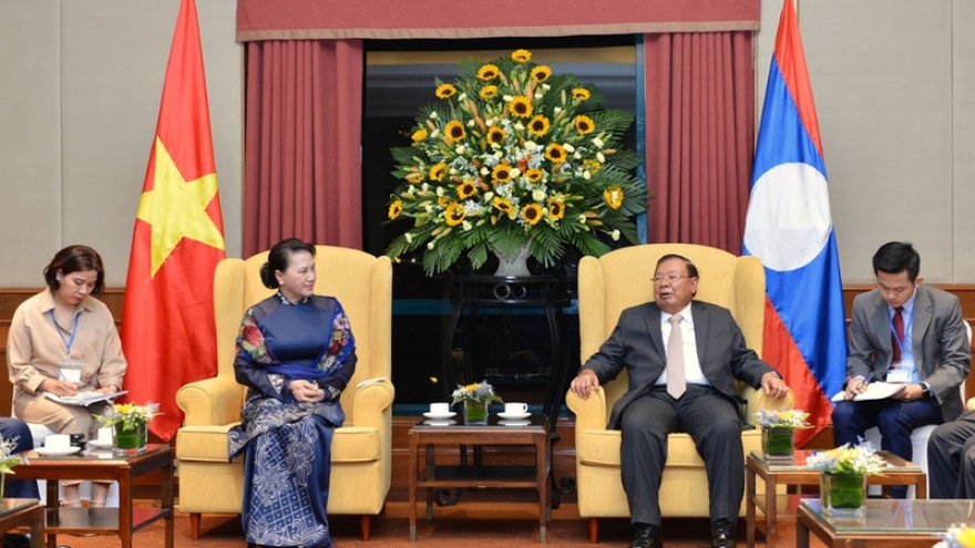 NA Chairwoman hosts Lao senior leader