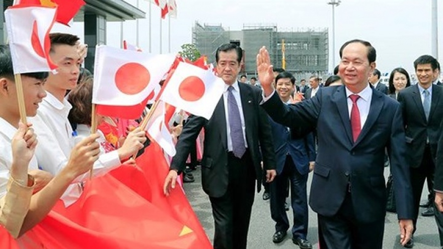 President Quang on day one of State visit to Japan 