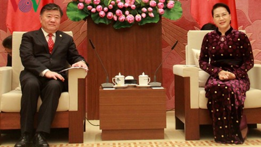 NA leader hosts Chinese People’s Congress Vice Chairman