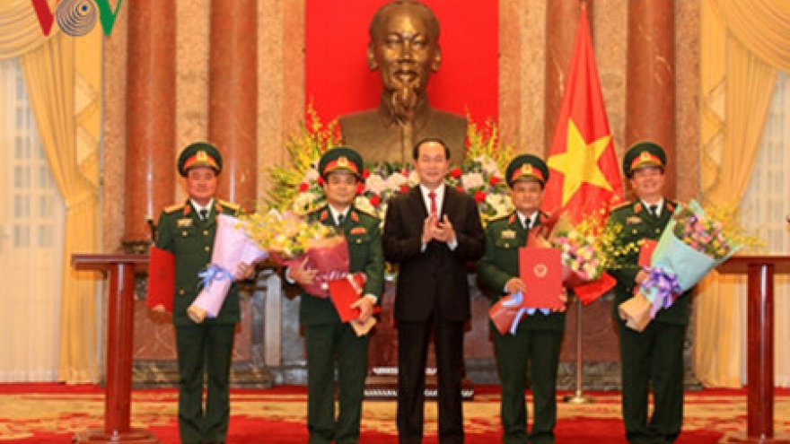 High-ranking officers promoted to Senior Lieutenant Generals
