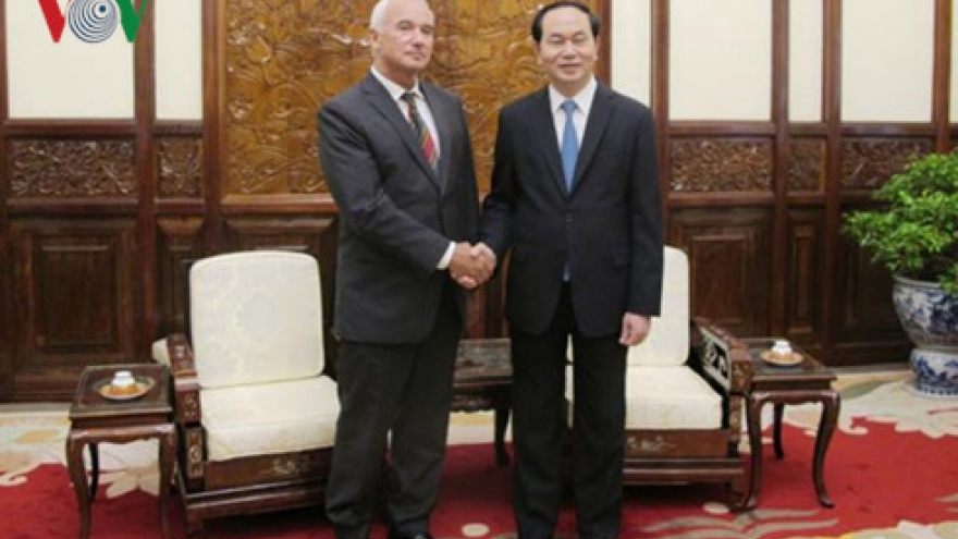 President receives outgoing Belarusian diplomat