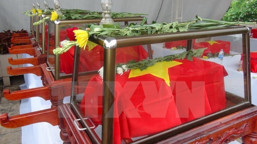 Remains of Vietnamese martyrs reburied in Quang Binh