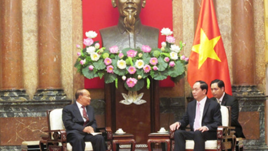 President hosts Cambodian religious delegation