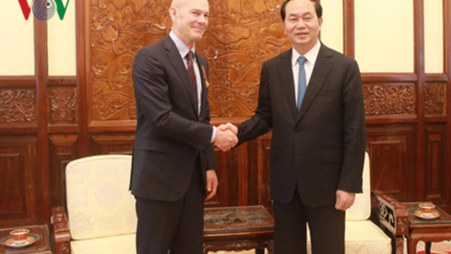 President welcomes World Vision International leader